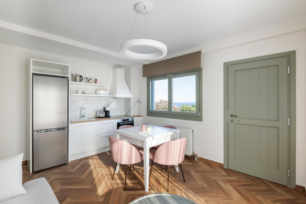 Helia All Seasons Apartments Astris Exteriör bild