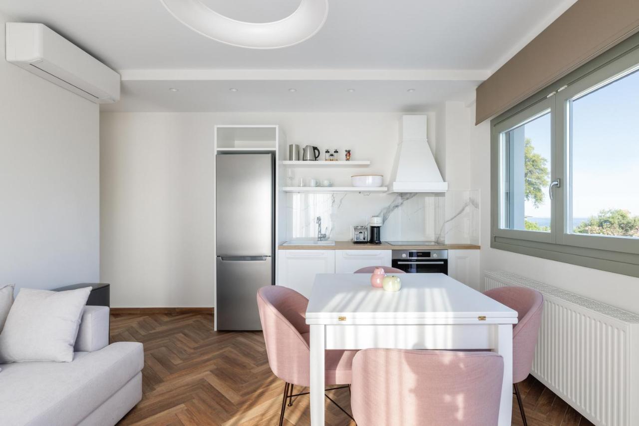 Helia All Seasons Apartments Astris Exteriör bild