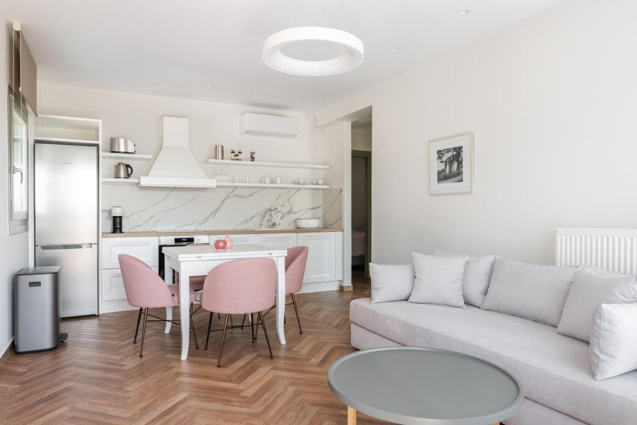 Helia All Seasons Apartments Astris Exteriör bild
